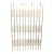 Original 1939 Otis Art Deco Solid Brass Elevator Door/Scissor Gate/ Accordion Gate – Architectural Salvage For Sale