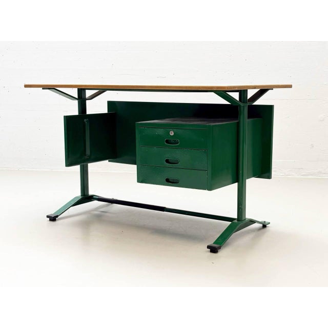 Industrial Workbench by Meneghello, 1970s For Sale - Image 4 of 16