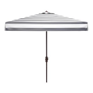 Elsa 7.5 Square Umbrella - Black/White For Sale
