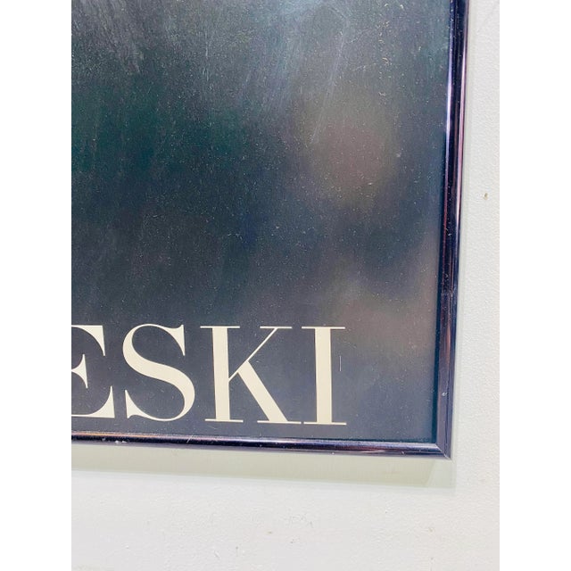 Metal 1989 Victor Skrebneski Nude (From the Series: Backs) Framed Poster for the Chicago International Film Festival For Sale - Image 7 of 9