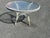 Beautiful Vintage Lloyd Loom Aluminum Patio Set Table & 4 Chairs For Sale - Image 4 of 12