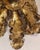 Gold Vintage Banci Firenze Style Hand-Gilt Oak Leaf Pendant Light For Sale - Image 8 of 12