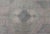 Gray Muted Turkish Oushak Carpet With Two Diamond Medallions in Blue and Gray For Sale - Image 8 of 12