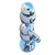 Silver 1975 Post-Modern Chrome Bubble Ball Robot Table Lamp by Torino Lamps For Sale - Image 8 of 12