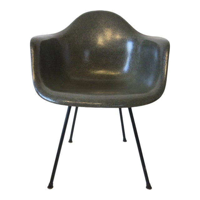 Eames Armshell Chair 2nd Generation by Herman Miller For Sale
