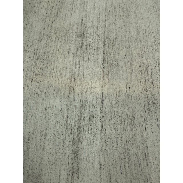 White Two Tiered Glass Coffee Table For Sale In Boston - Image 6 of 8