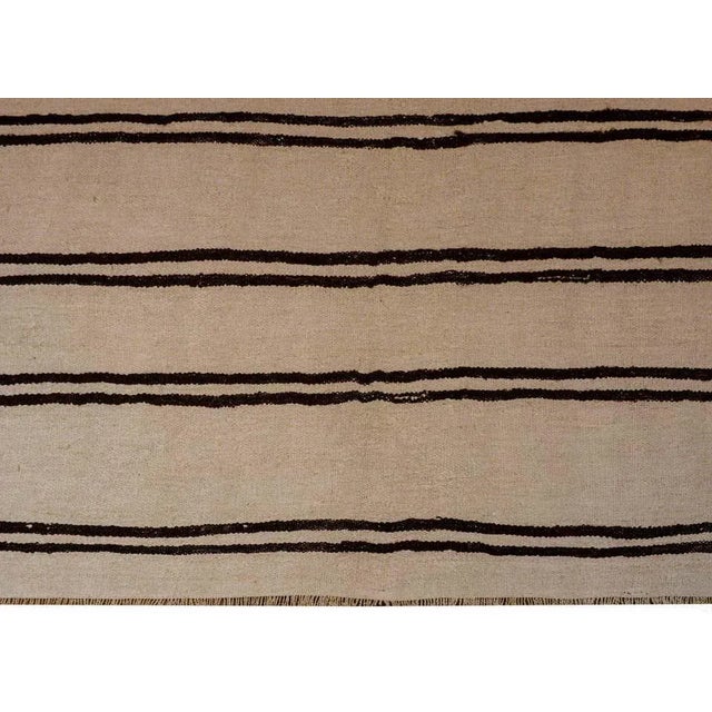 Vintage Turkish Konya Kilim Rug For Sale In Chicago - Image 6 of 9