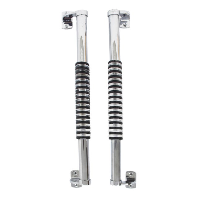 Big Door Handles, Italy, 1950s, Set of 2 For Sale