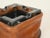 Curved Leather and Crystal Ashtray by Jacques Adnet, Italy, 1950s For Sale - Image 6 of 12