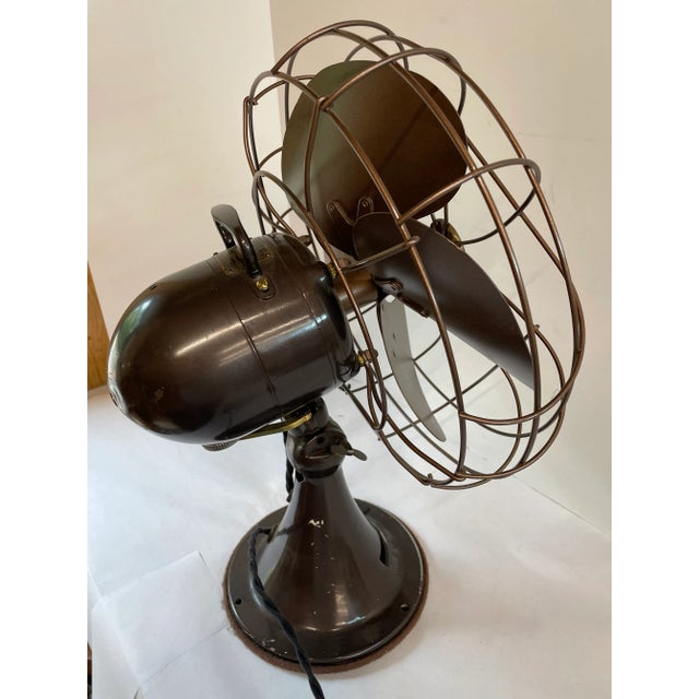 1949 Emerson 3 Speed Oscillating Electric Fan -Restored For Sale In Dallas - Image 6 of 8