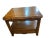 French Country Late 20th Century Thomasville Carved Floral Side Table With Drawer and Open Shelf For Sale - Image 3 of 11