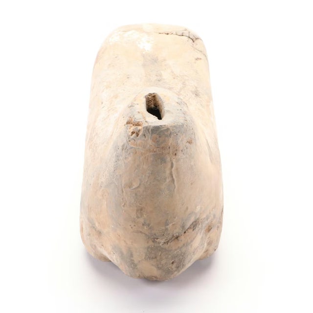 Antique Chinese Han Dynasty Polychrome Painted Terracotta Horse Funerary Tomb Figure For Sale - Image 11 of 17