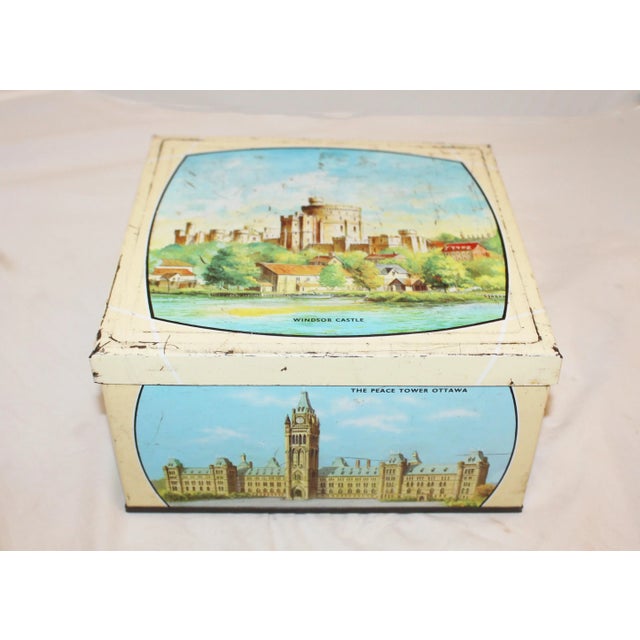Biscuit Tin "The British Commonwealth" For Sale - Image 9 of 9