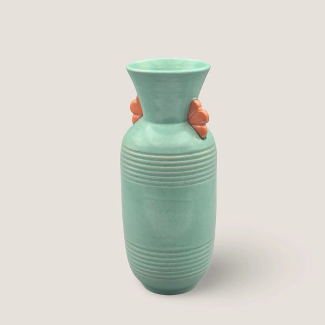 Art Deco Ceramic Vase from Upsala Ekeby, Sweden, 1930s For Sale - Image 6 of 14