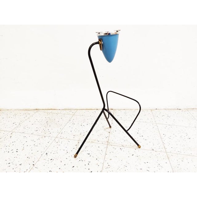 1950s Mid-Century Metal Ashtray, 1960s For Sale - Image 5 of 10