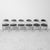 Set of 6 GIOTTO Stoppino style chairs produced in the 70s. Black eco -leather upholstery. Tubular structure in chromed...