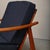 Scandinavian Modern Lounge Chairs in Teak and Dark Blue Bouclé Fabric, 1960s, Set of 2 For Sale - Image 12 of 18