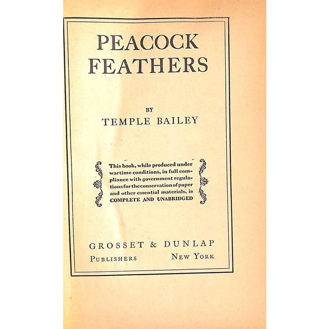 Traditional "Peacock Feathers" 1924 Bailey, Temple For Sale - Image 3 of 3