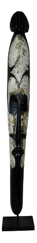 Fang Mask on Stand