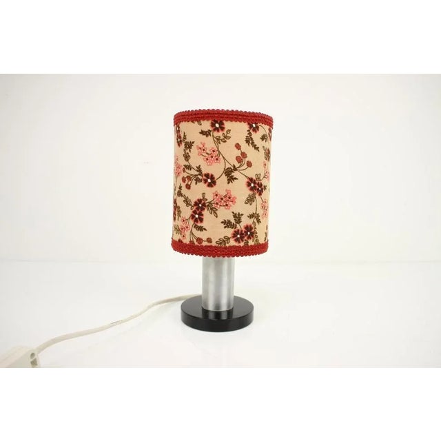 Small Mid-Century Table Lamp, Former Czechoslovakia, 1960s For Sale - Image 4 of 8