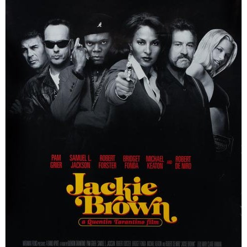 Noir Jackie Brown Film Poster, 1997 For Sale - Image 4 of 6