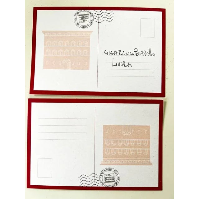 Vintage Colored Pencil Portraits onItalian Postcards - hand drawn one of kind . 4 X 6.5 "