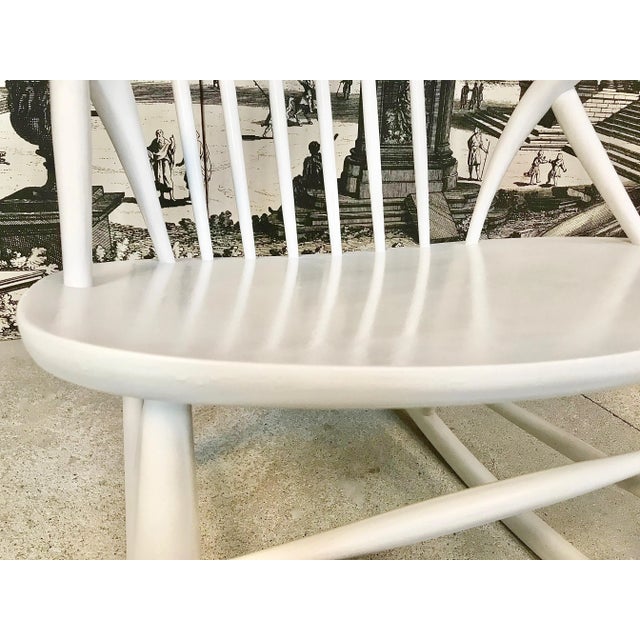 Danish No.3 Rocking Chair by Illum Wikkelsø for Niels Eilersen, 1950s For Sale - Image 18 of 18