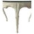 1970s Palm Regency Round Center Entry Hall Game Dining Table Serge Roche Plaster Style For Sale - Image 5 of 12