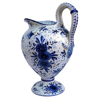 Ceramic Pitcher Vase from Guerrieri Murano, 1950s For Sale