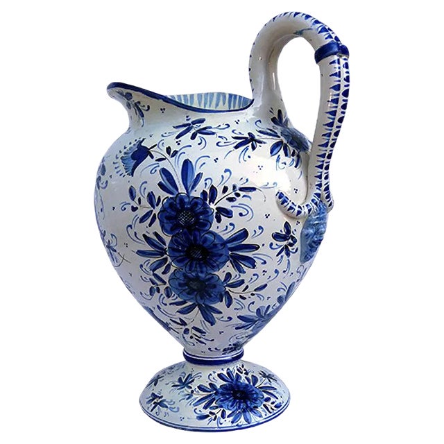 Ceramic Pitcher Vase from Guerrieri Murano, 1950s For Sale