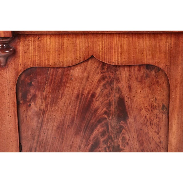 Antique William IV Mahogany Bookcase For Sale - Image 6 of 8