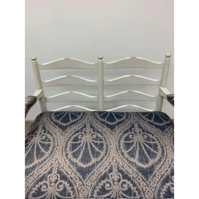 Mid 20th Century Gripsholm Painted Swedish Two Seat Sofa For Sale - Image 9 of 13