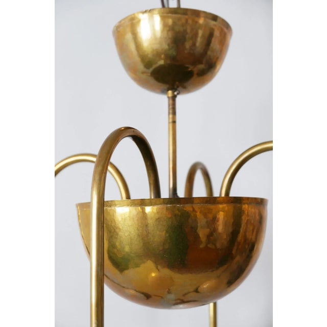 Brass Ceiling Lamp by Hayno Focken for Hayno Focken, 1930s For Sale - Image 15 of 18