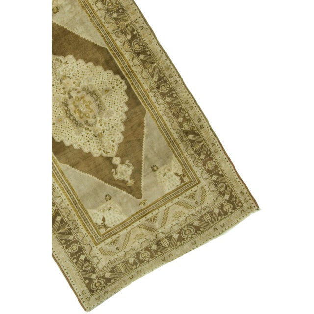 Vintage Turkish Oushak Rug, 5' X 9'1 For Sale - Image 4 of 5