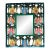 Handmade Folk Art Wall Mirrror For Sale