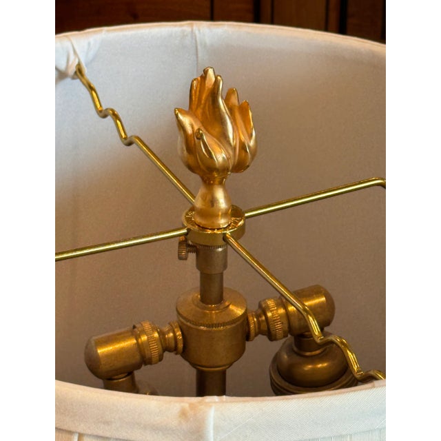 1950s Pair of Decalcomania Lamps For Sale - Image 10 of 18