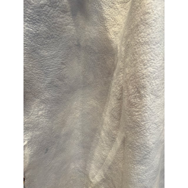 Gray Claudy Jongstra Wool/Silk Blanket For Sale - Image 8 of 13