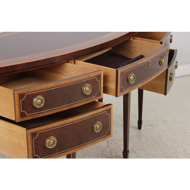 Baker Historic Charleston Inlaid Mahogany Sideboard For Sale In Philadelphia - Image 6 of 18