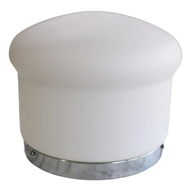 Table Lamp Lamp in Satin Opal Glass from Staff, 1970s For Sale