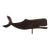 Vintage Whale Wall Art Print - Nautical Folk Art by Albert Ryder, 30" X 20" For Sale