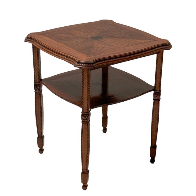 Magnificent and rare Arts & Crafts Art Nouveau side table. Design by K.P.C. de Bazel. Striking Dutch design from the...