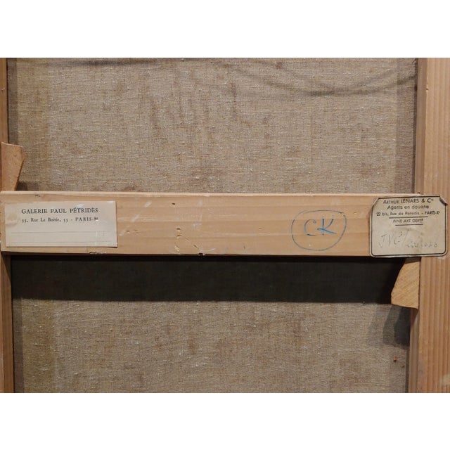 Dietz Edzard -Portrait of a Girl in Pink Dress & Hat of Flowers-Oil Painting For Sale - Image 10 of 13