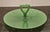 Mid-Century Modern Vintage 1950’s, Green Jadeite, Northwood Co., Tid-Bit Server. For Sale - Image 3 of 11