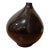 Vintage Hand-Blown & Crafted Glass Deep Purple "Bird" Vase For Sale