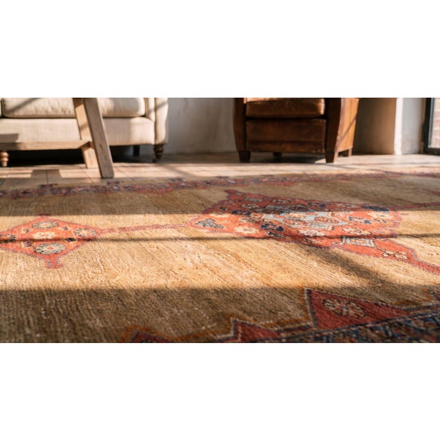 Antique Persian Bijar Rug For Sale - Image 9 of 9