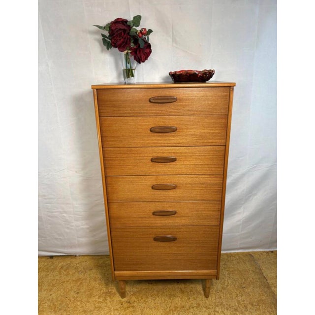 Wood Vintage Austinsuite Teak Chest of Drawers, 1960s For Sale - Image 7 of 10
