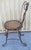 Folk Art 19Thc Ice Cream Parlor Chairs -Children's Dated 1889 For Sale - Image 3 of 9