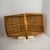 Vintage Woven English Willow/Wicker Garden Basket With Handle For Sale - Image 16 of 18