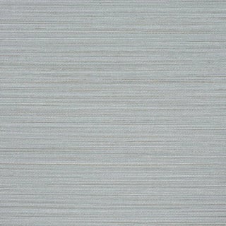 Schumacher Abaca Fine Weave Vinyl Wallpaper In Haze For Sale