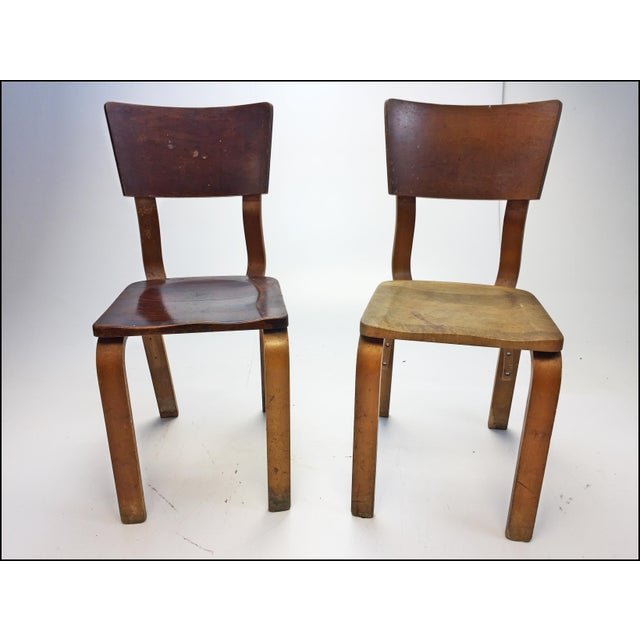 Mid Century Modern Thonet Bentwood Chairs - Set of 4 ...